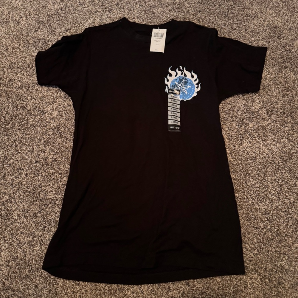 NEW Bring Me The Horizon Blue Logo T-Shirt Tee Top Hot Topic Size XS